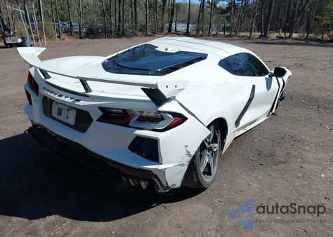 2020 Chevrolet Corvette Stingray Rwd 2Lt z USA, uszkodzony, nr VIN 1G1Y72D46L5106430